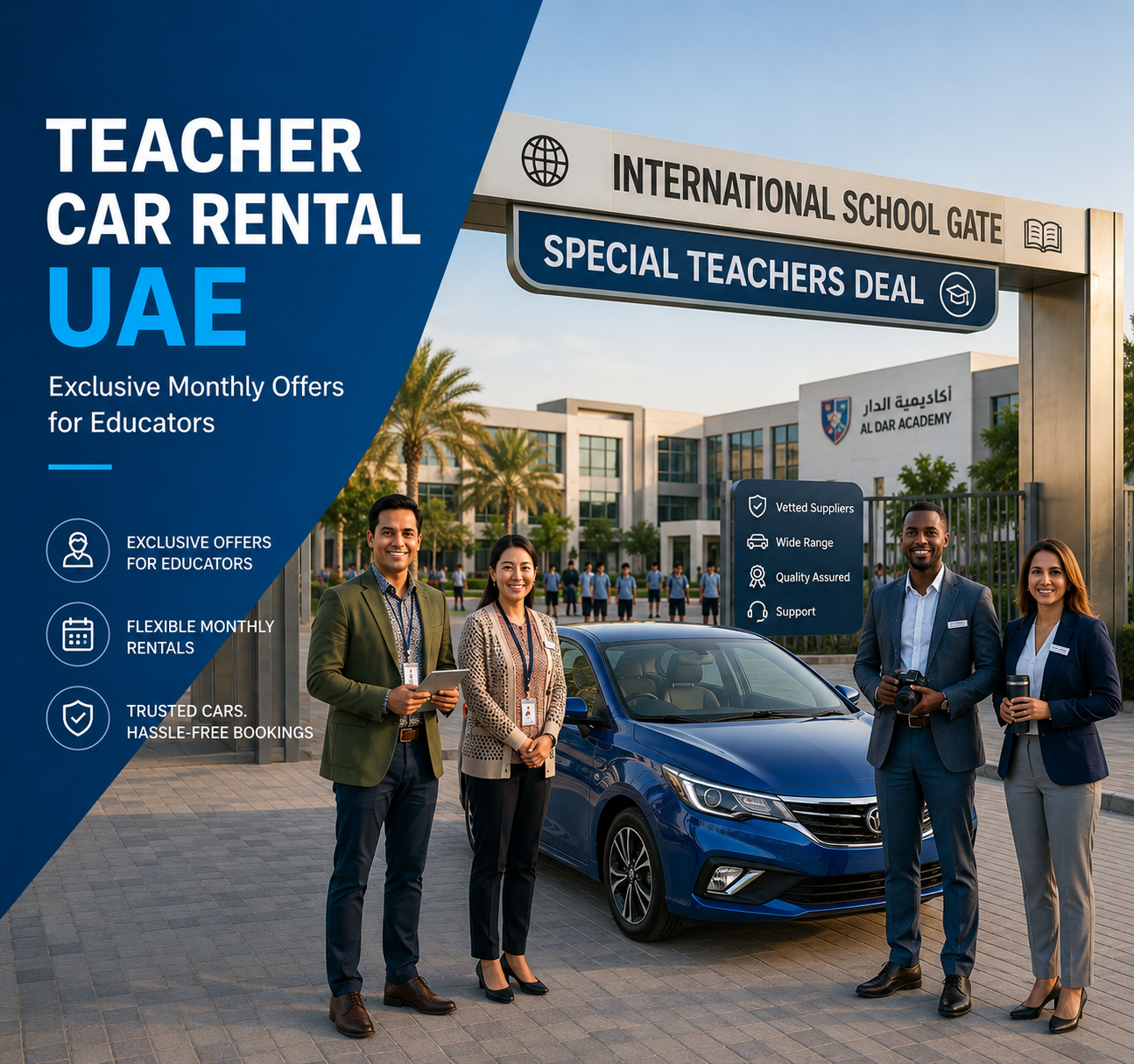 Teacher Car Rental UAE